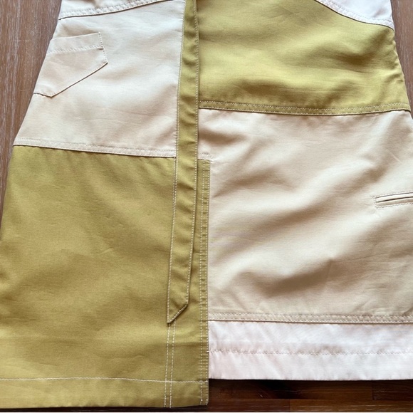 Patchwork Gabardine Dress, NWT - Picture 6 of 12